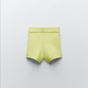 Zara knit shorts